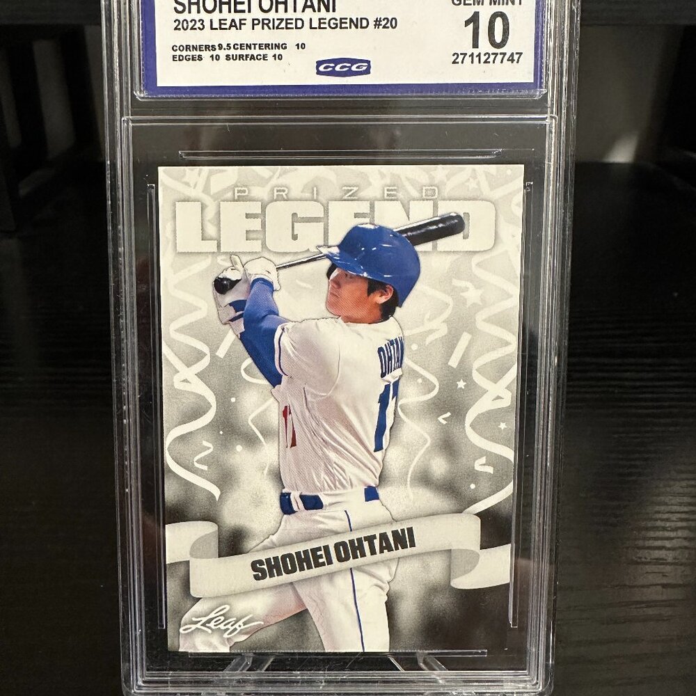 Shohei Ohtani 2023 Leaf Prized Legend #20